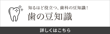 歯の豆知識。詳しくはこちらバナー
